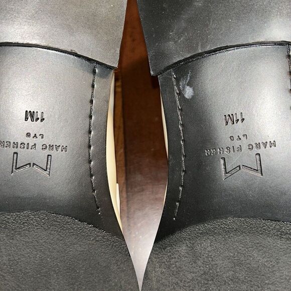 Marc Fischer Cream Leather Loafers(Size 11M) - Picture 6 of 9